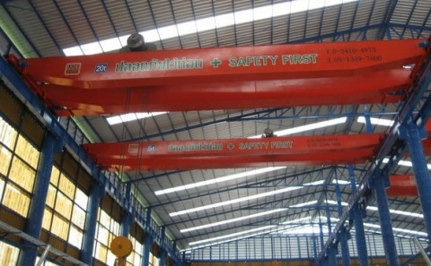 เครนรางคู่ 20 ตัน